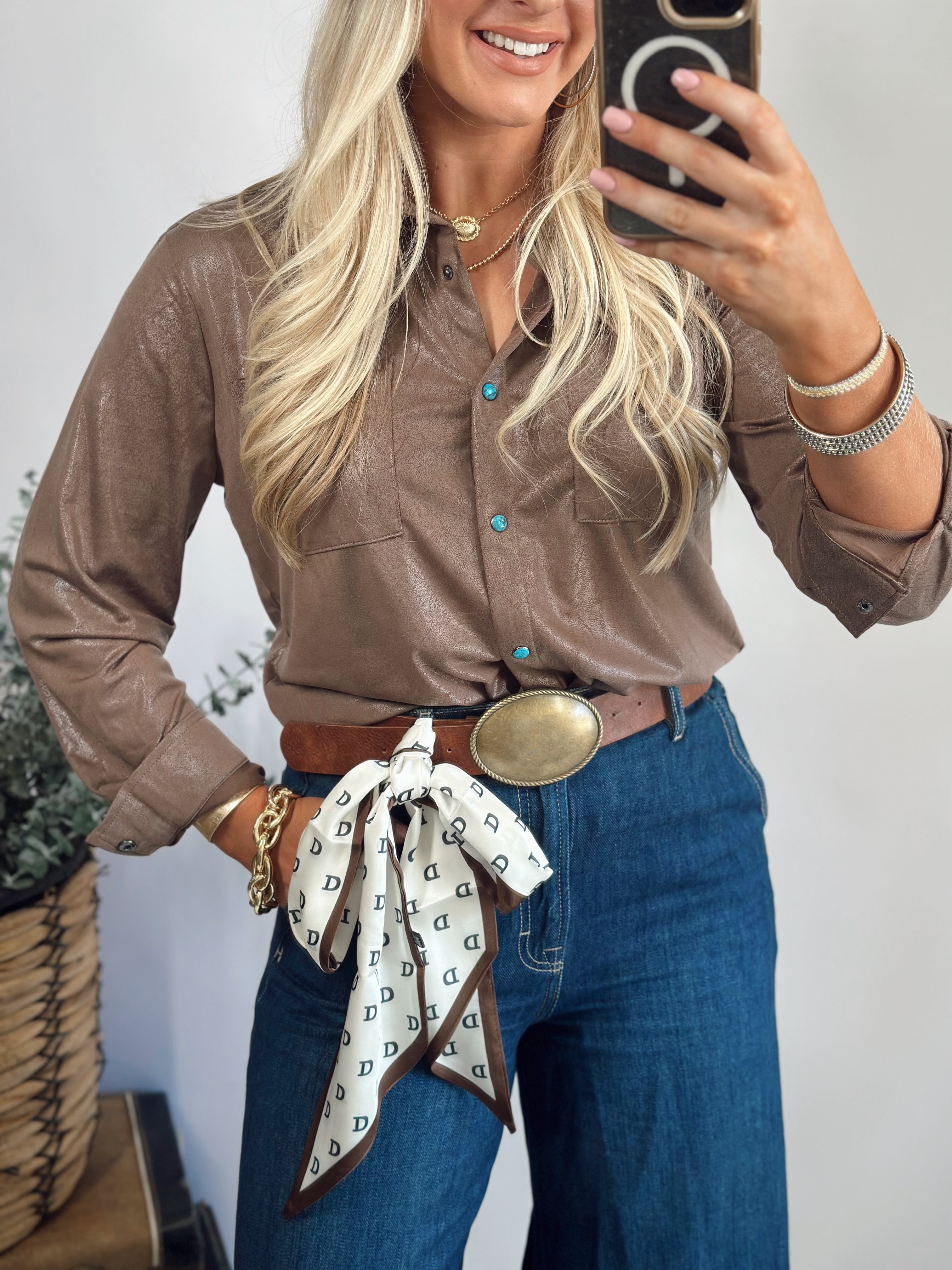 LEATHER LUX *CHOCOLATE