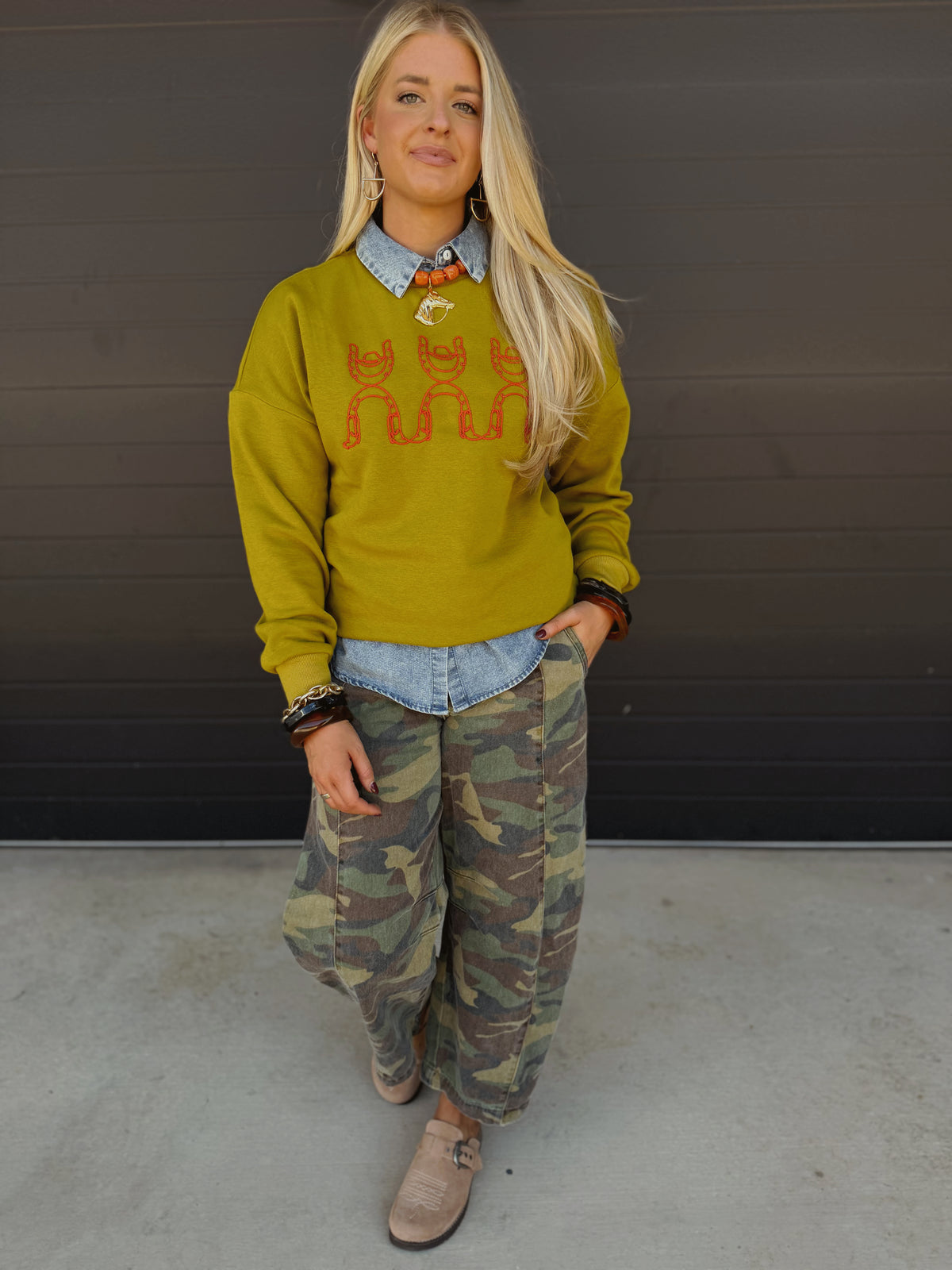 Luck Be Cowboy Sweatshirt
