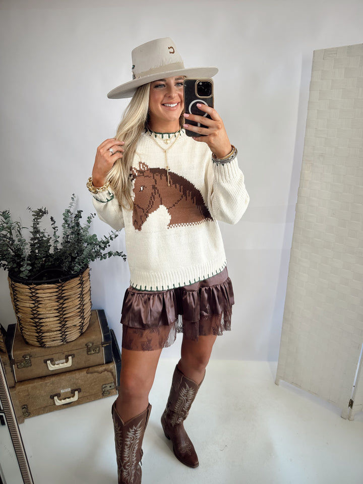 Howdy Cowgirl Sweater