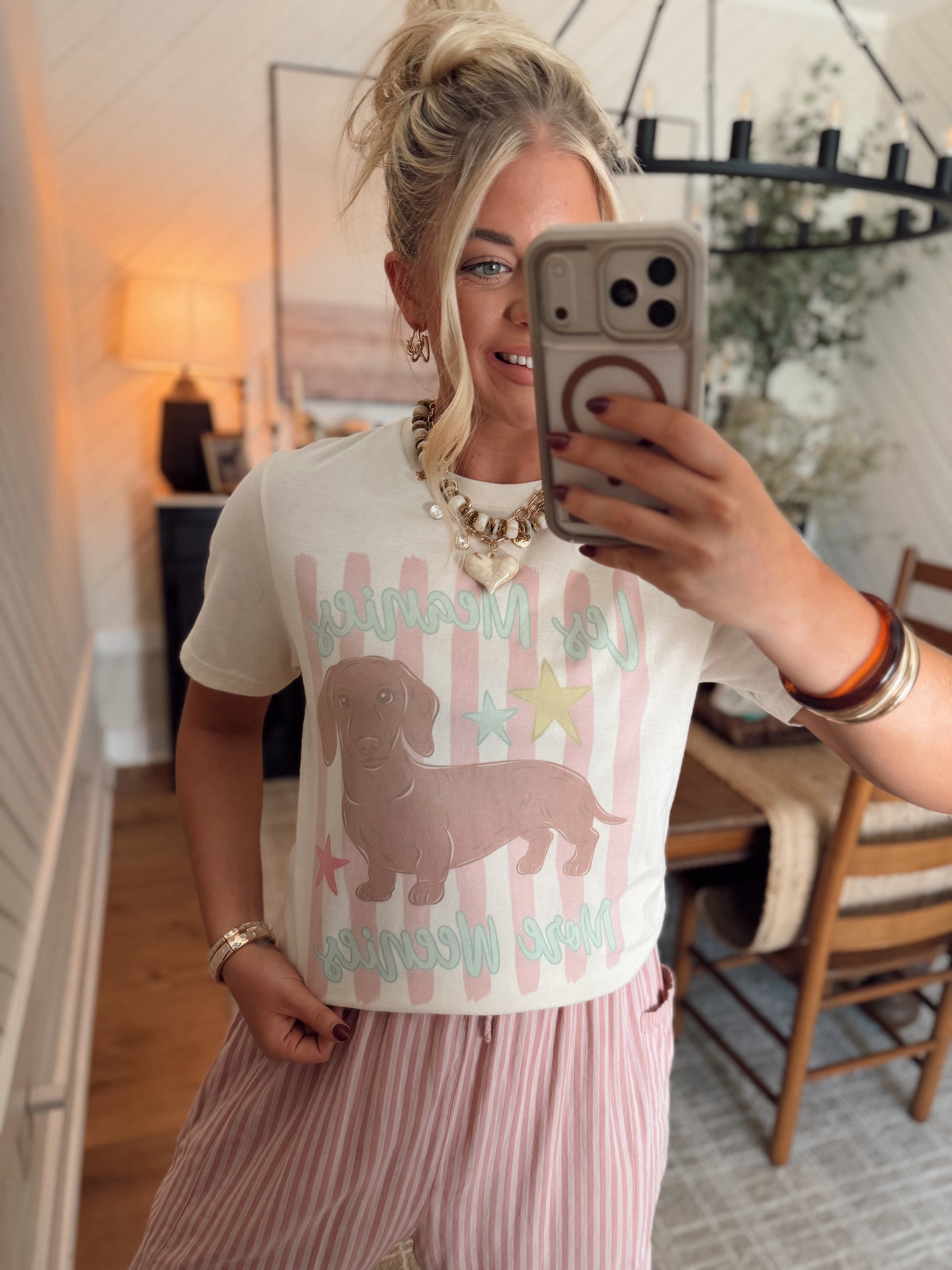 Les Meanies More weenies graphic tee
