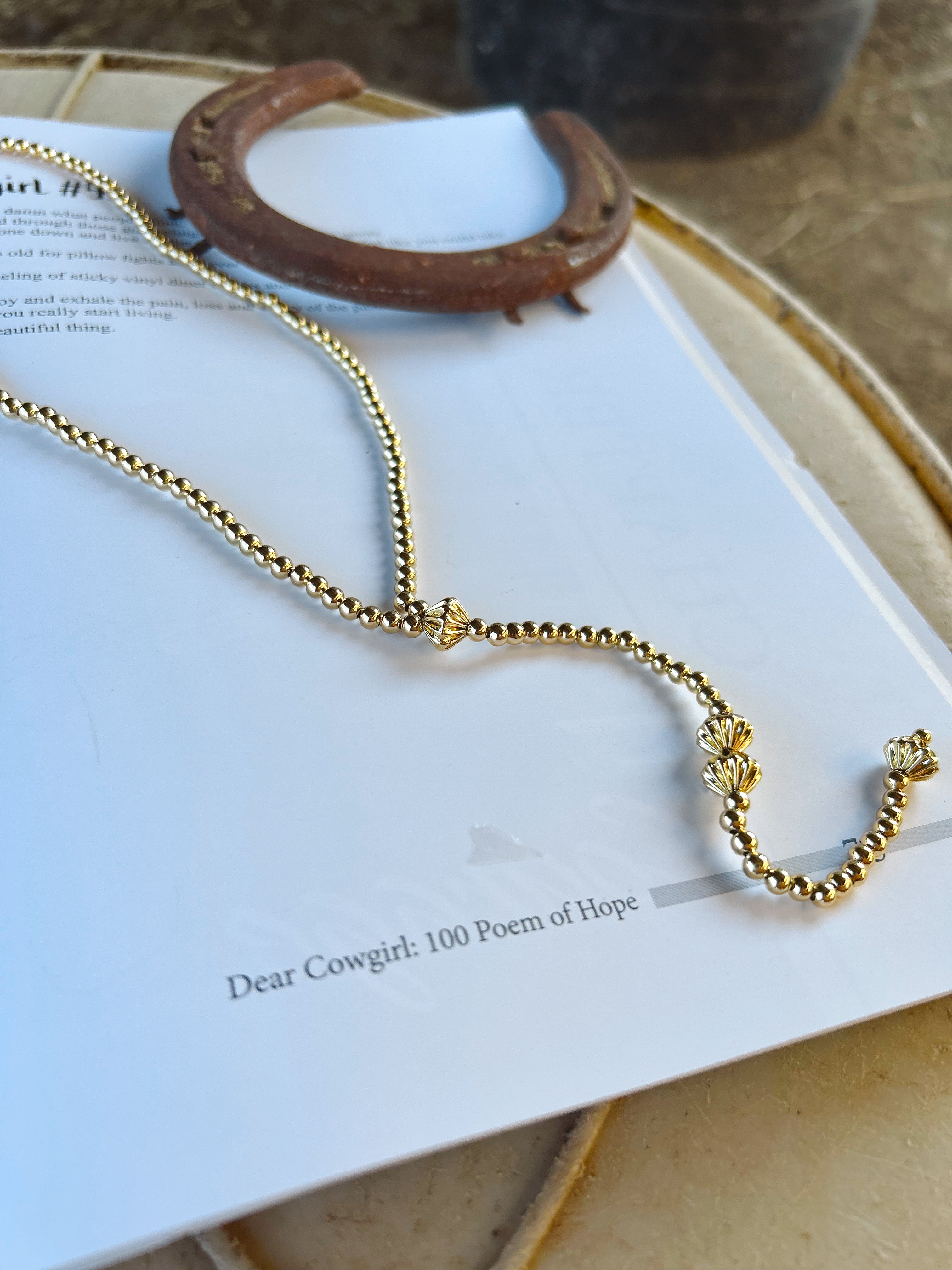 Sterling Necklace 18K Gold Plated