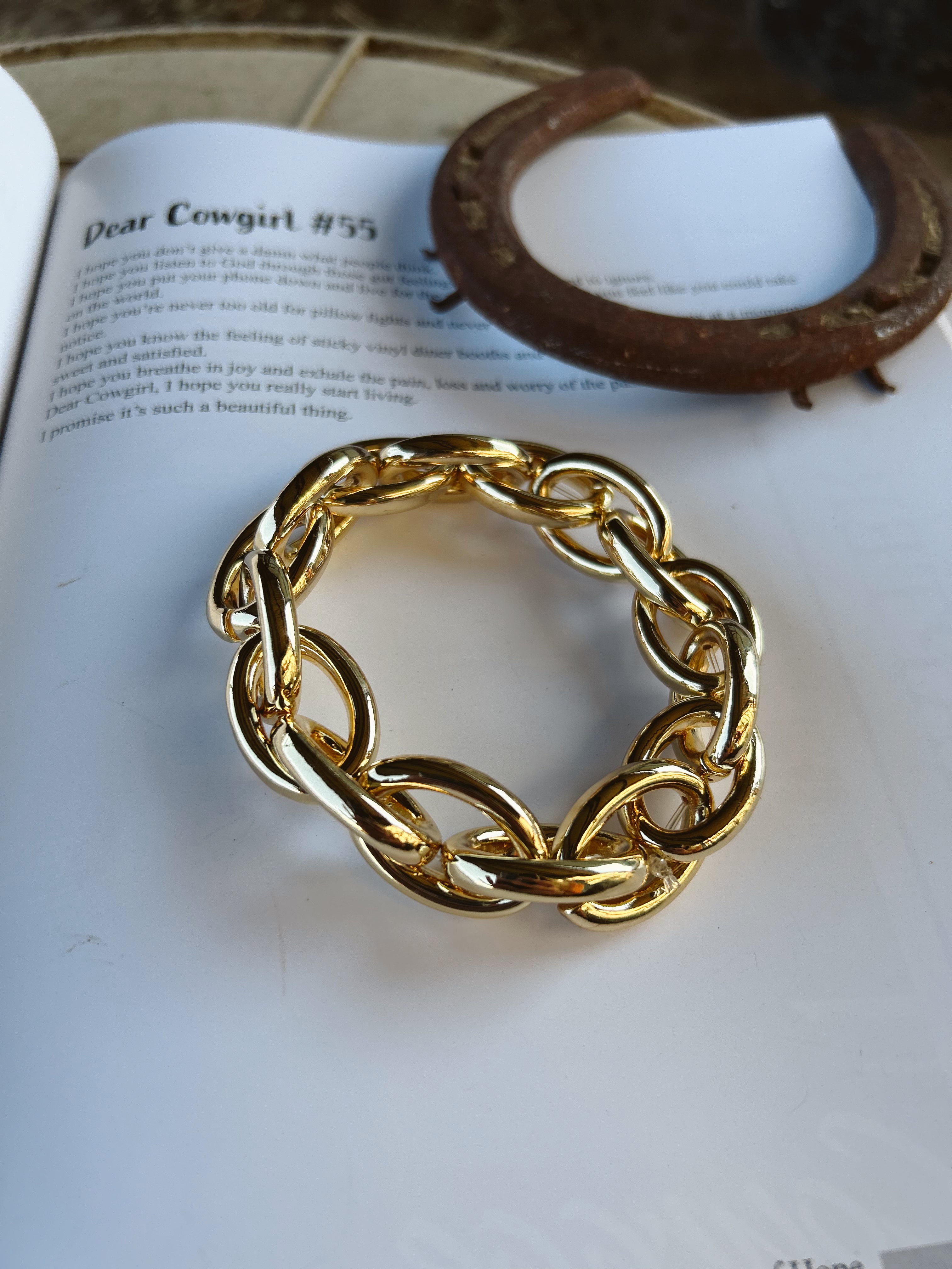 Boone Bracelet 18k gold plated