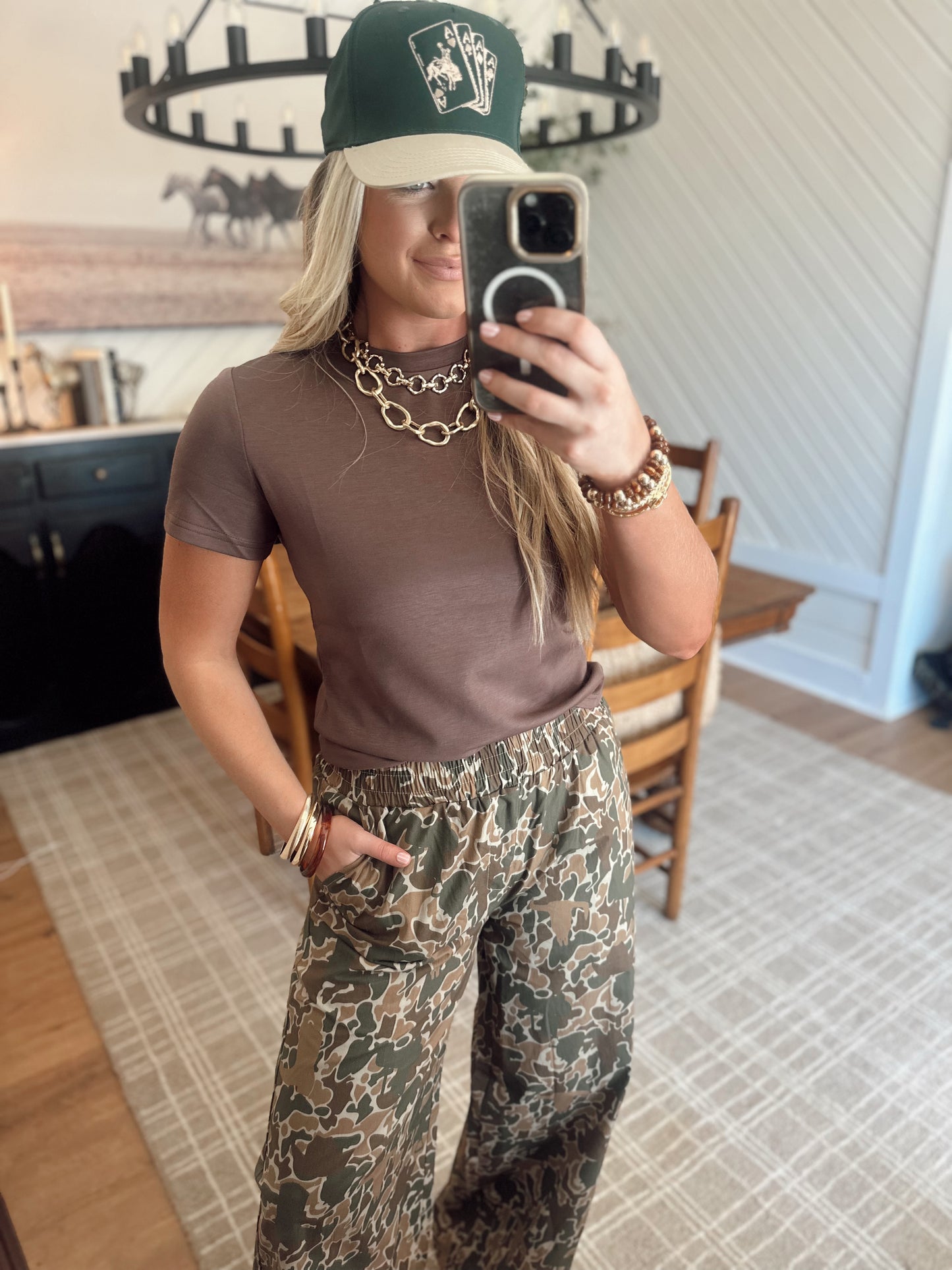 CLOUD BASIC SNUG TEE *MOCHA