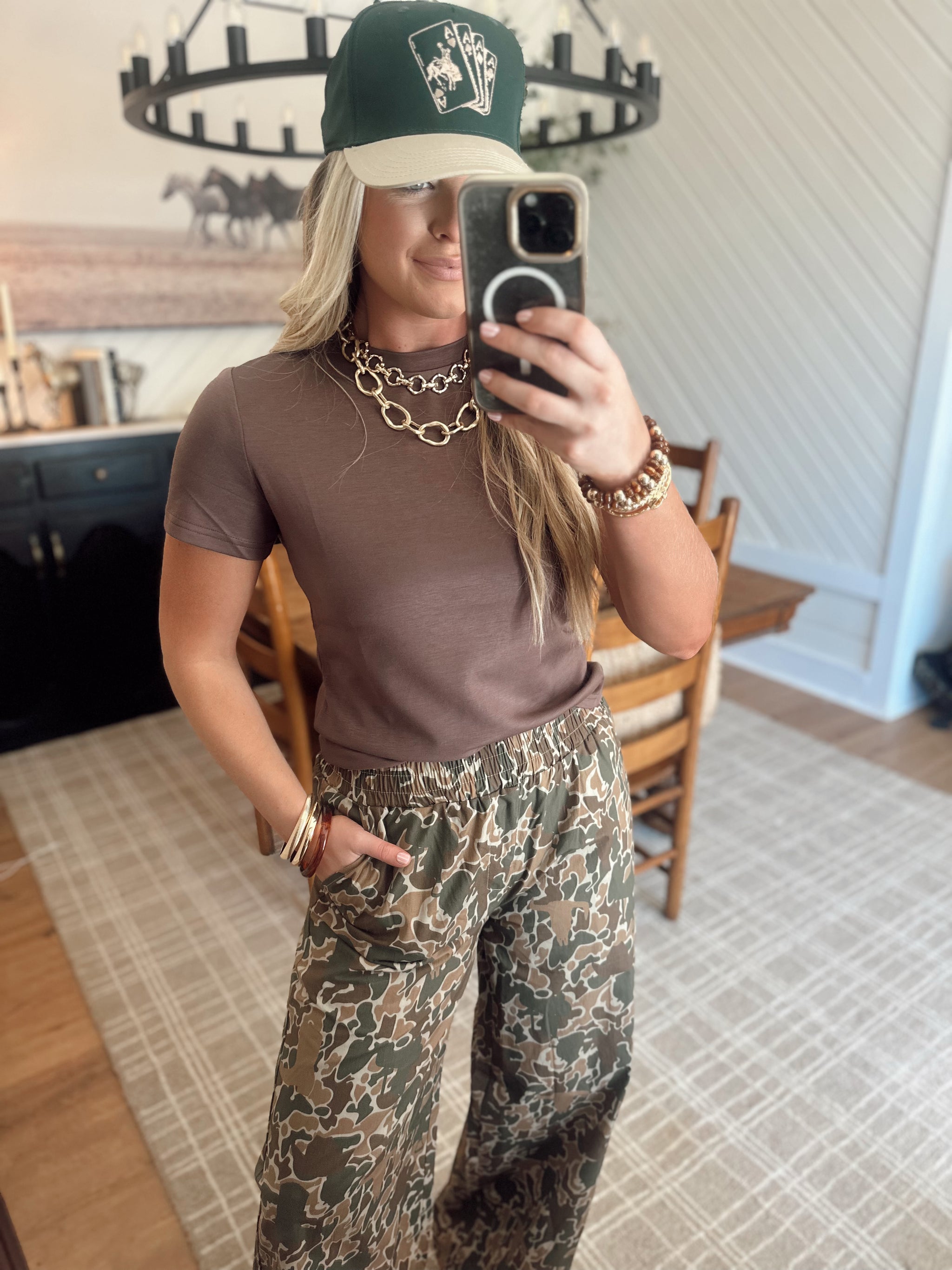 CLOUD BASIC SNUG TEE *MOCHA