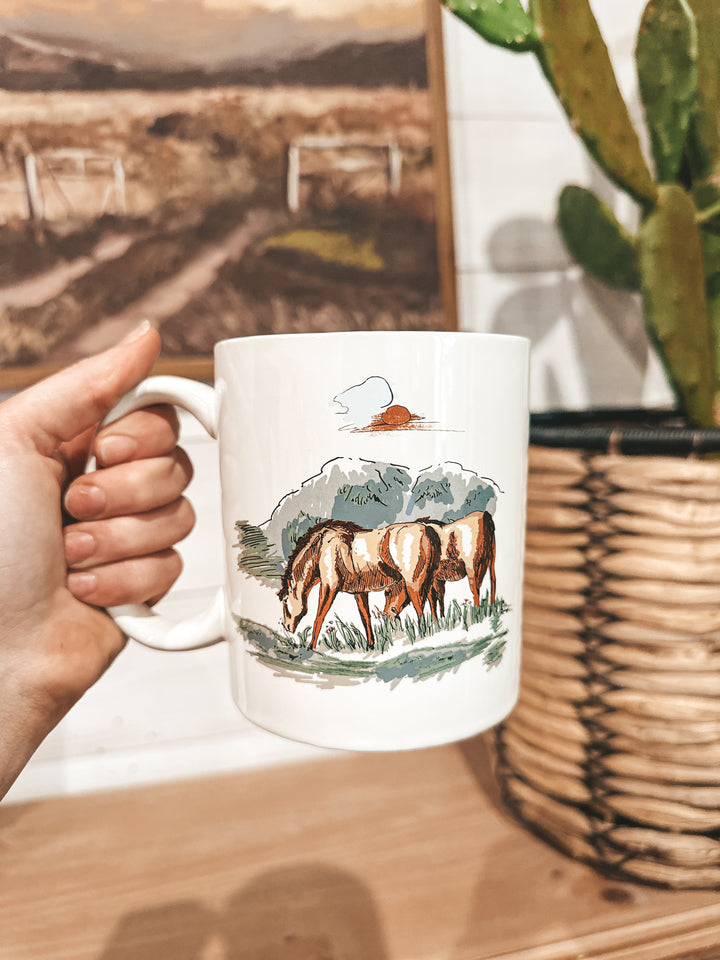 Ranch Life Remuda Mug