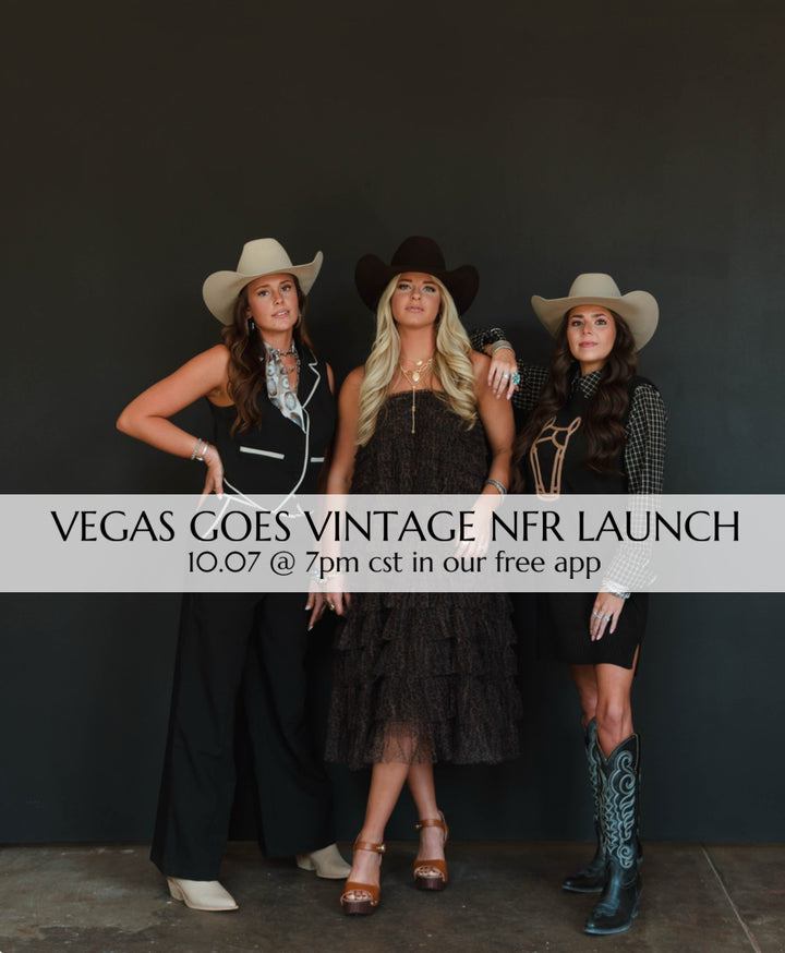 VEGAS GOES VINTAGE NFR LIVE SALE