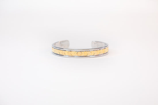 Ellie Bracelet | Two Tone Plated