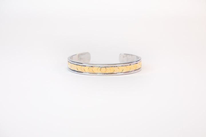 Ellie Bracelet | Two Tone Plated