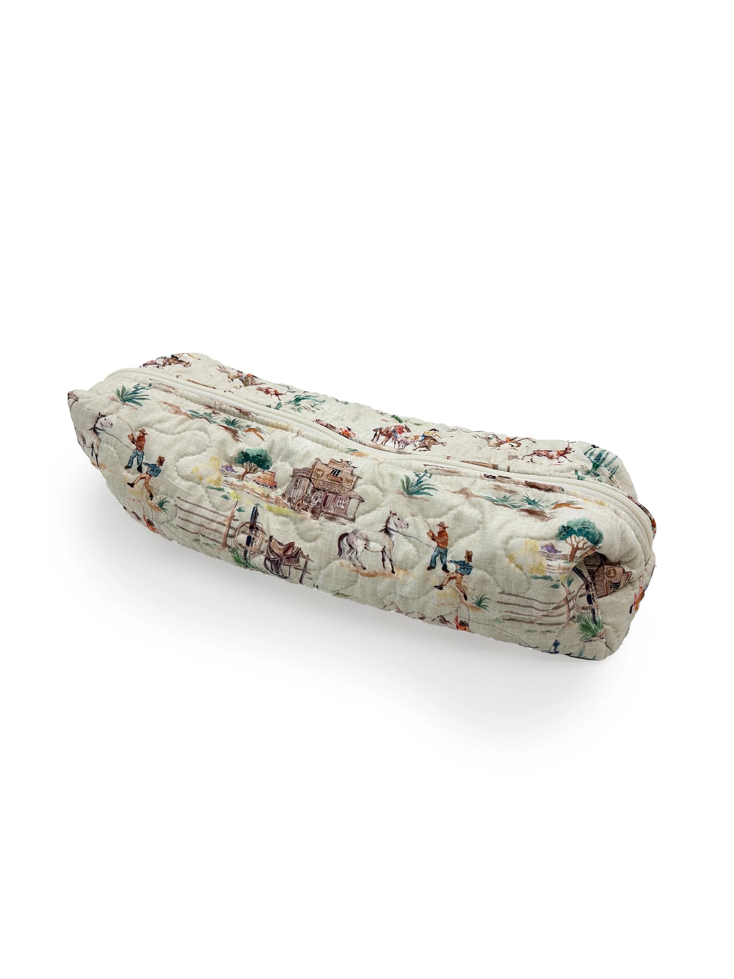 Retro Cowboy Quilted Hot Tools Bag