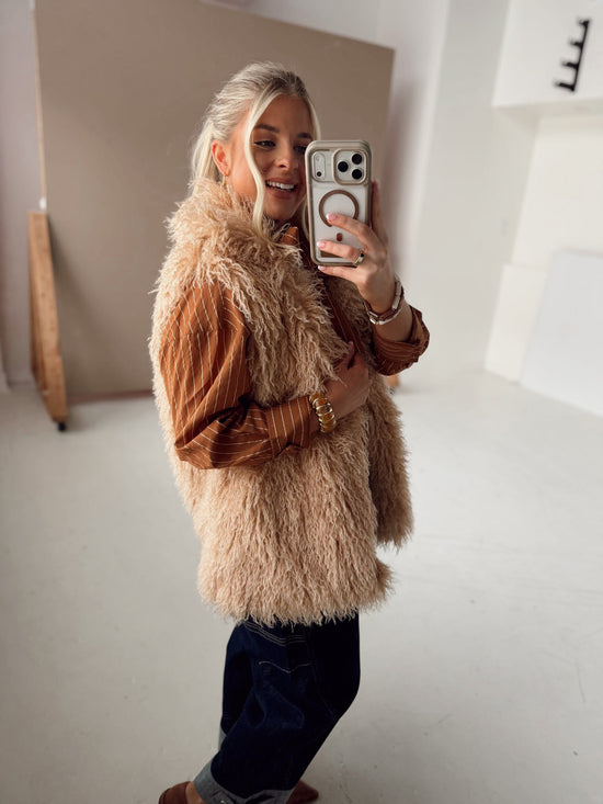 Flint Fur Vest