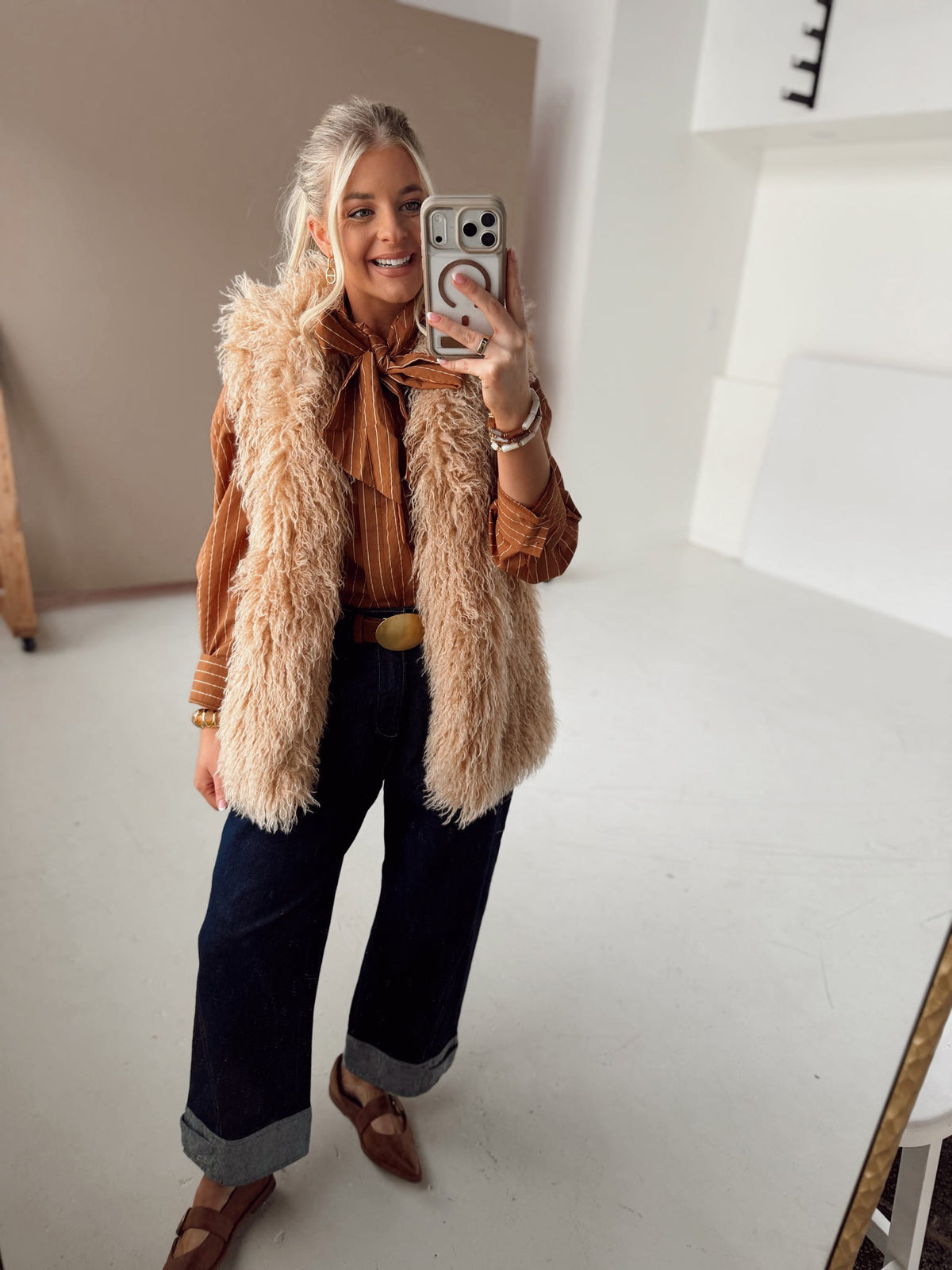 Flint Fur Vest