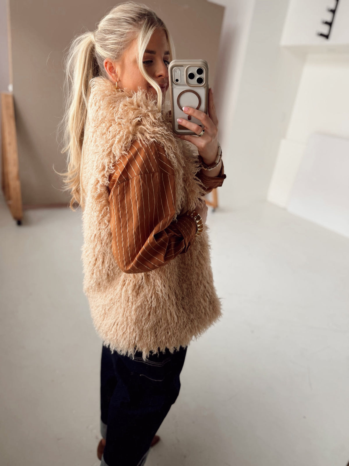 Flint Fur Vest