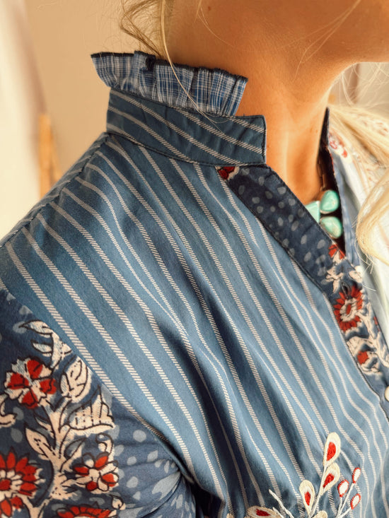 Montana Maxi Dress- Denim