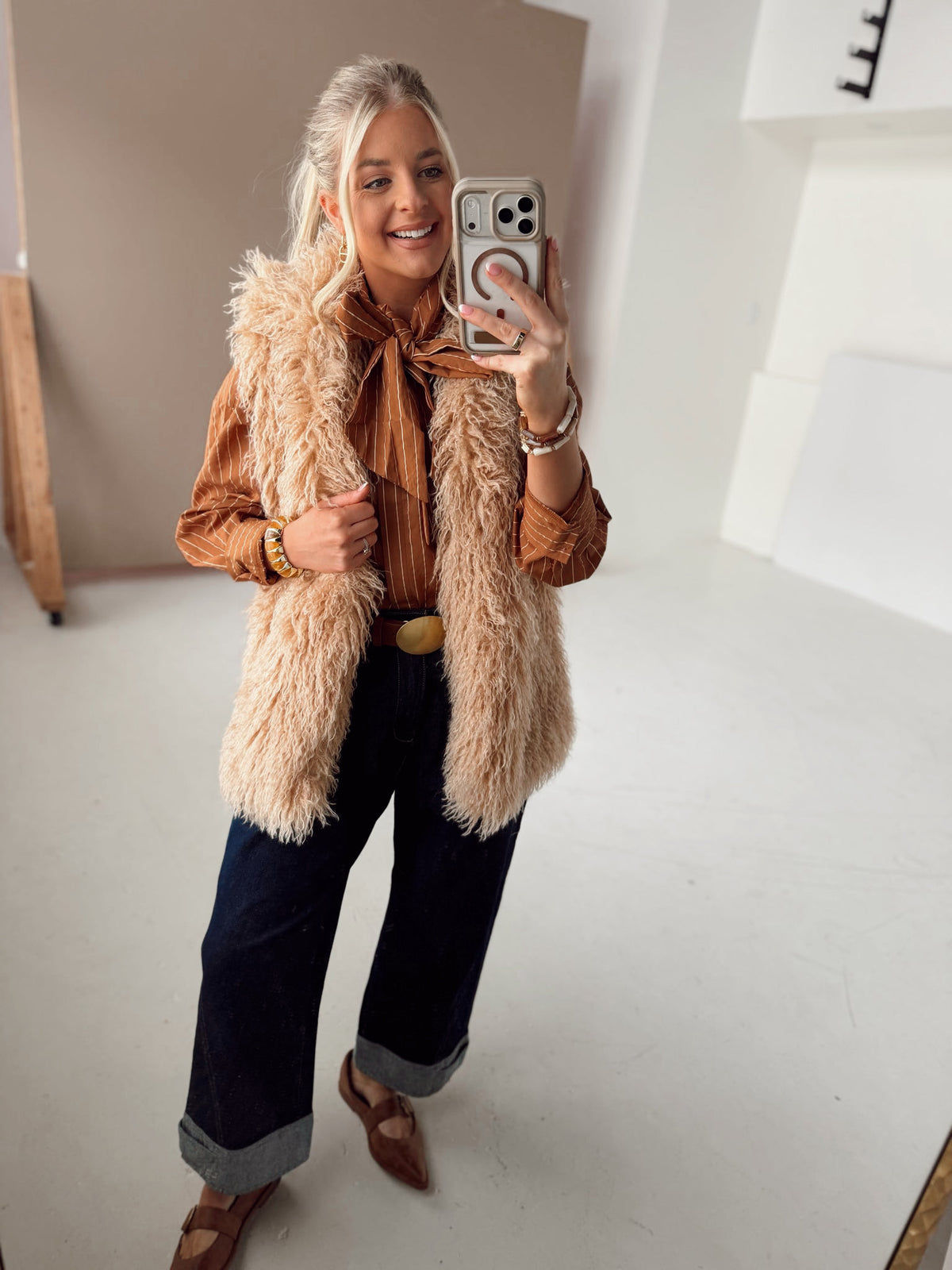Flint Fur Vest