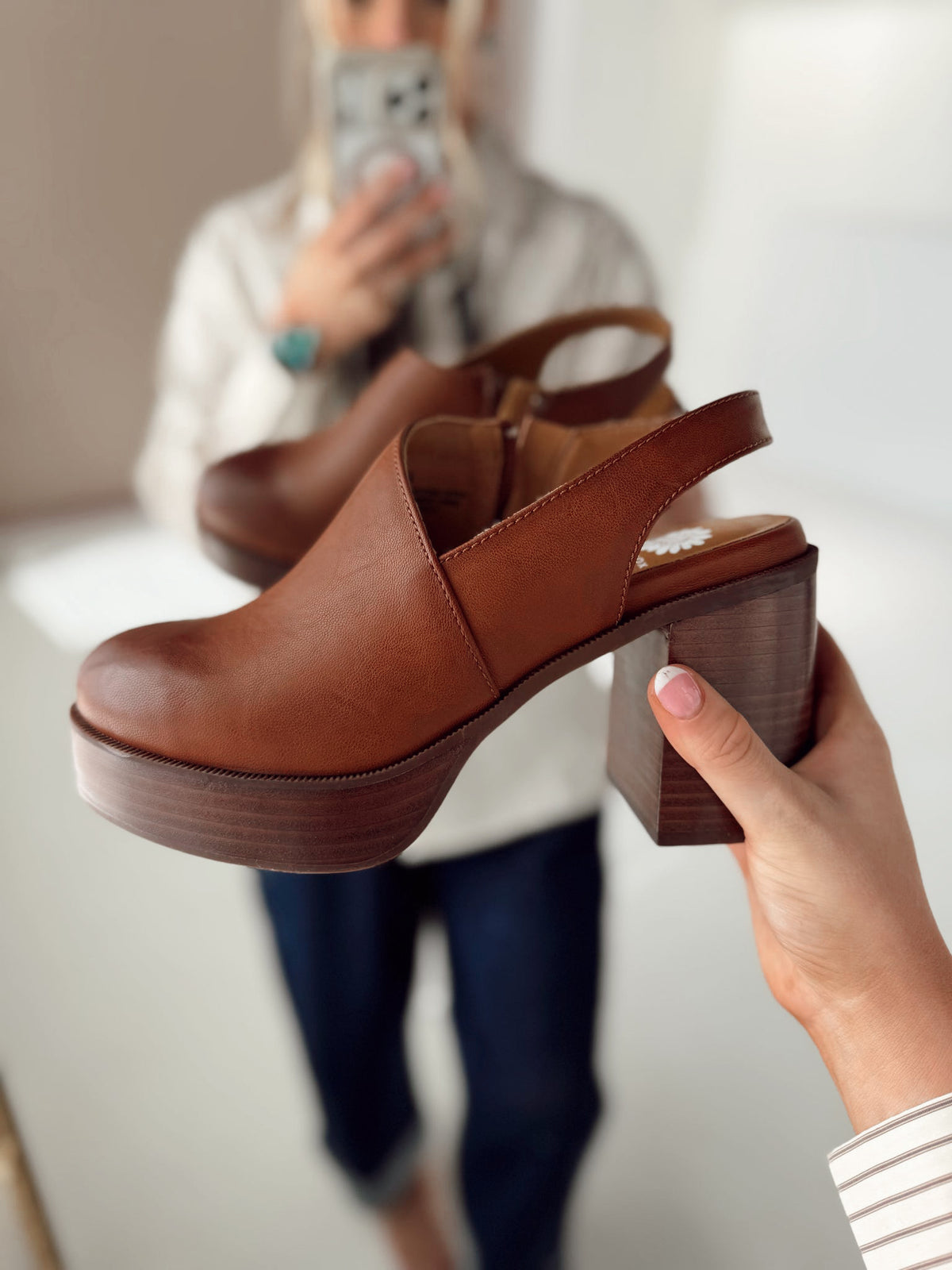 Laine Slingback Heel Clog