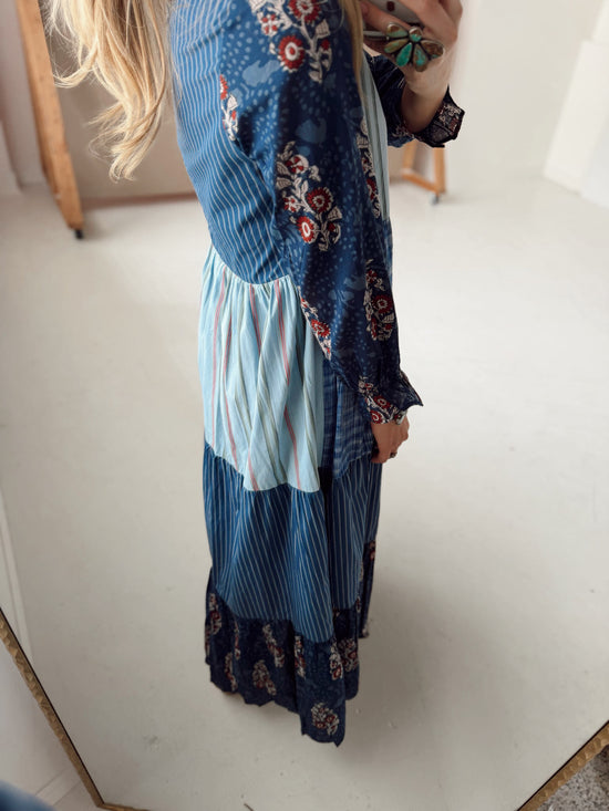 Montana Maxi Dress- Denim