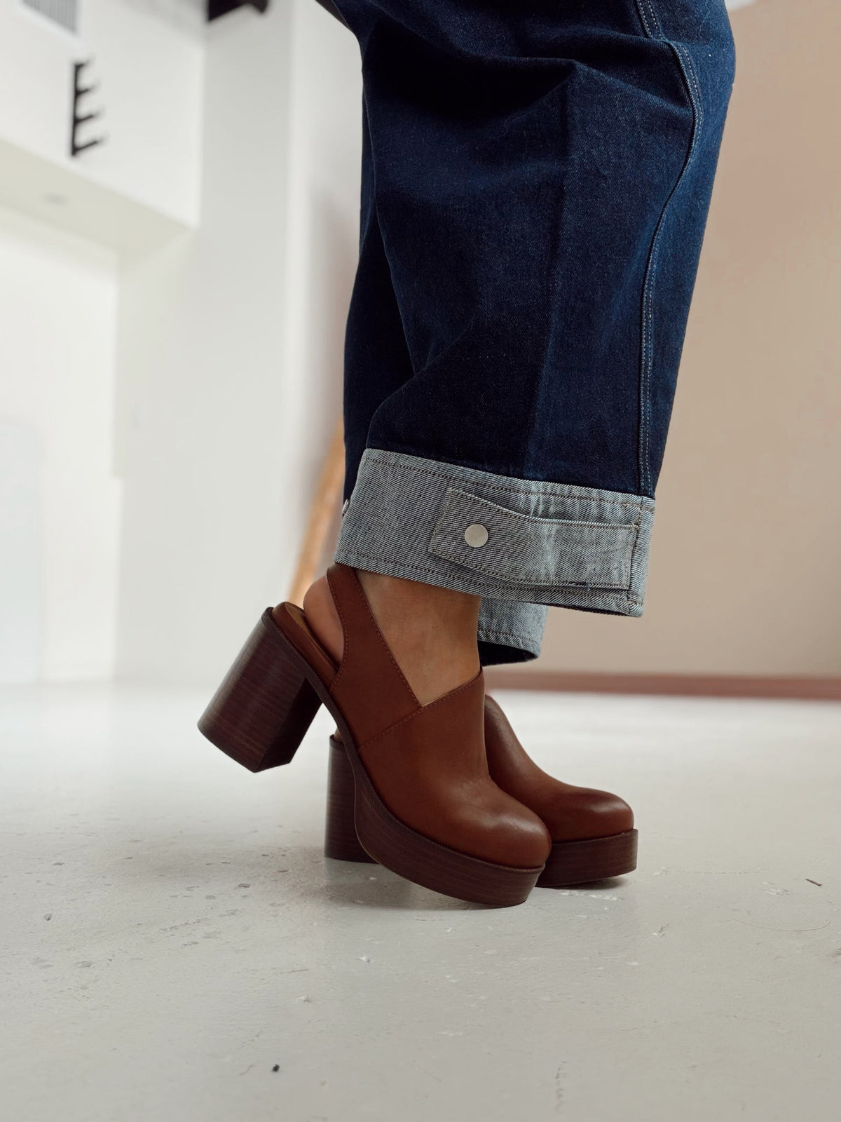Laine Slingback Heel Clog