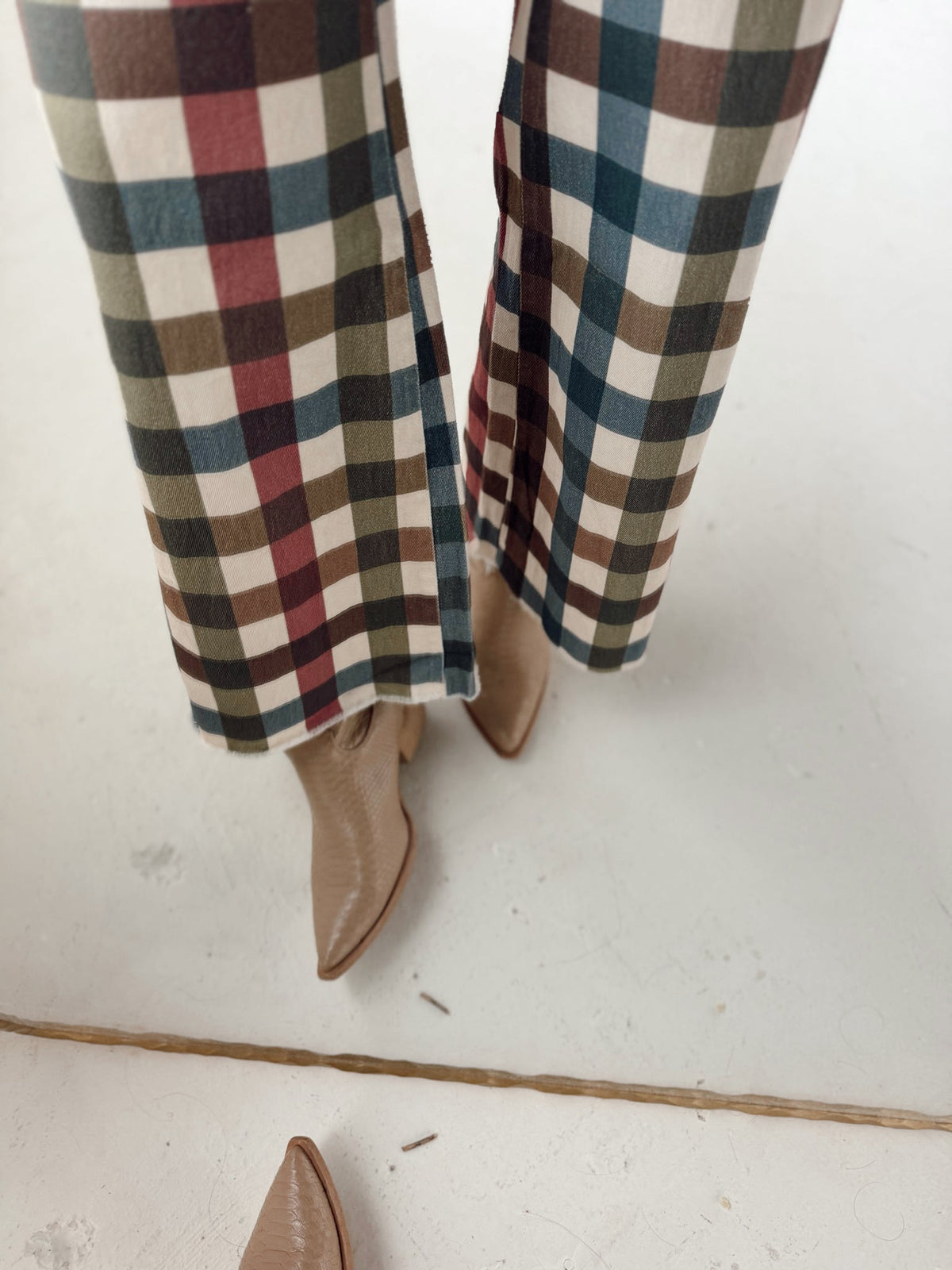 Carrie Gingham Pants