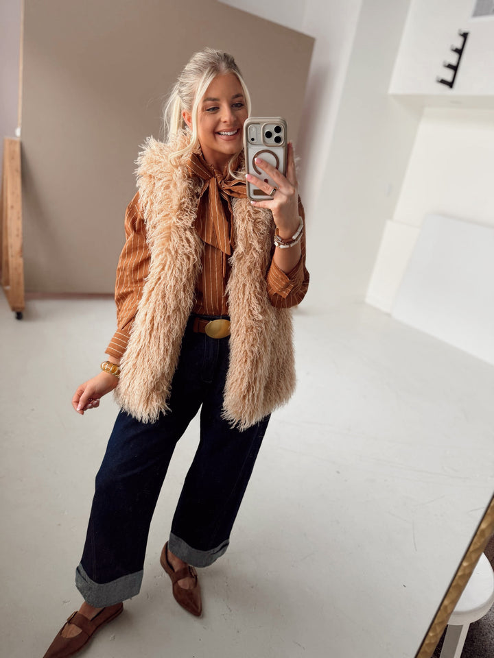 Flint Fur Vest