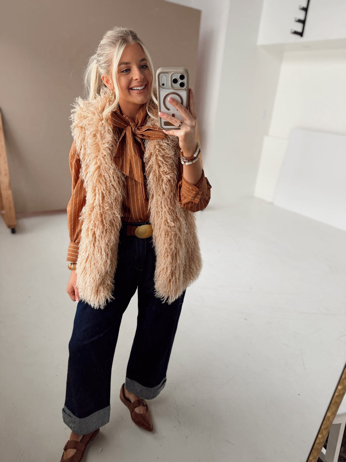 Flint Fur Vest
