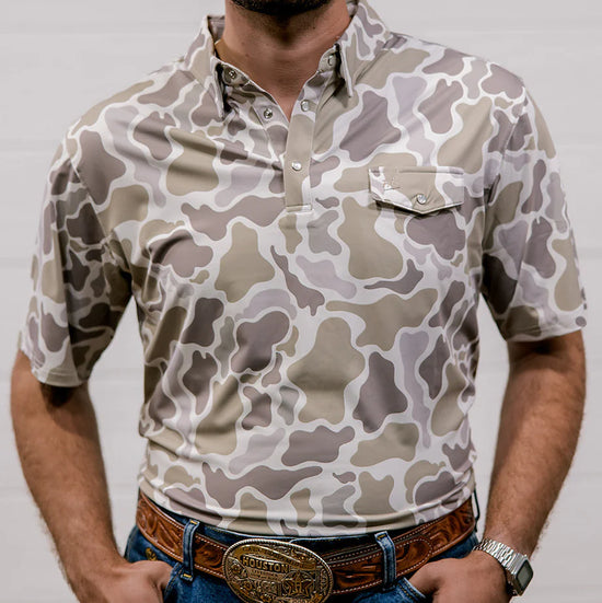 The Classic Performance Polo- Camo