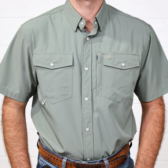 The Sagebrush Performance Shirt- Sage