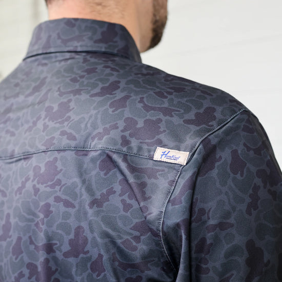 The Shadow Performance Polo- Black
