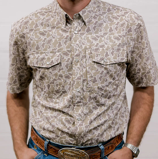 HornKnot  The Woodland RangeVent Performance Shirt- Camo