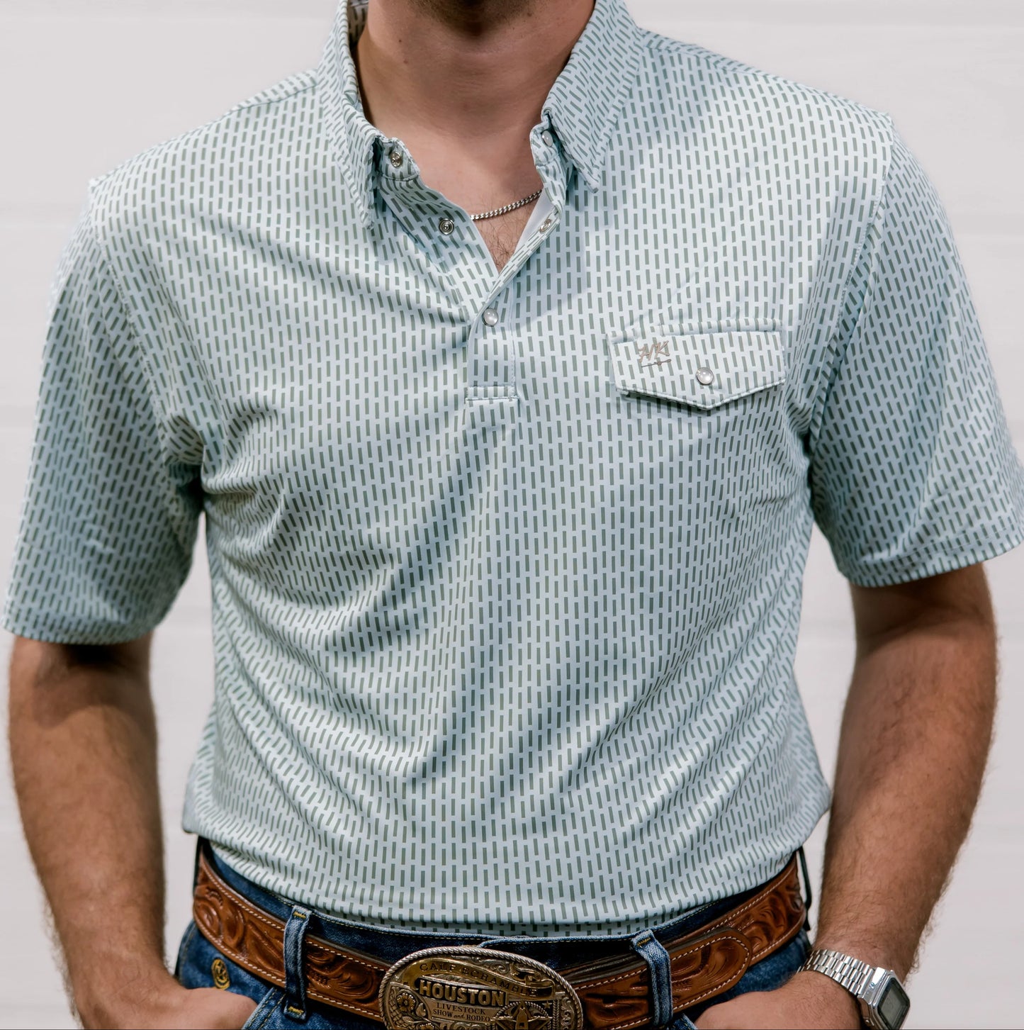 The Heritage Performance Polo- Green