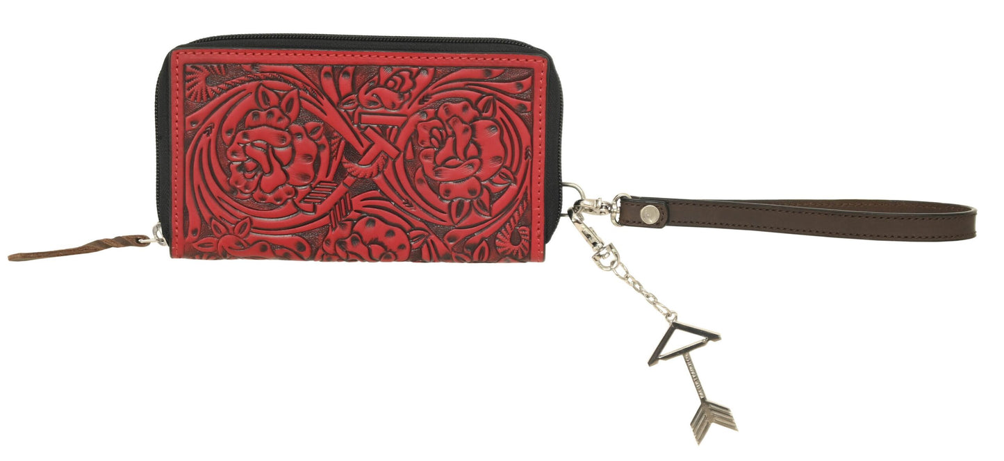Liv Leather Wallet *Red