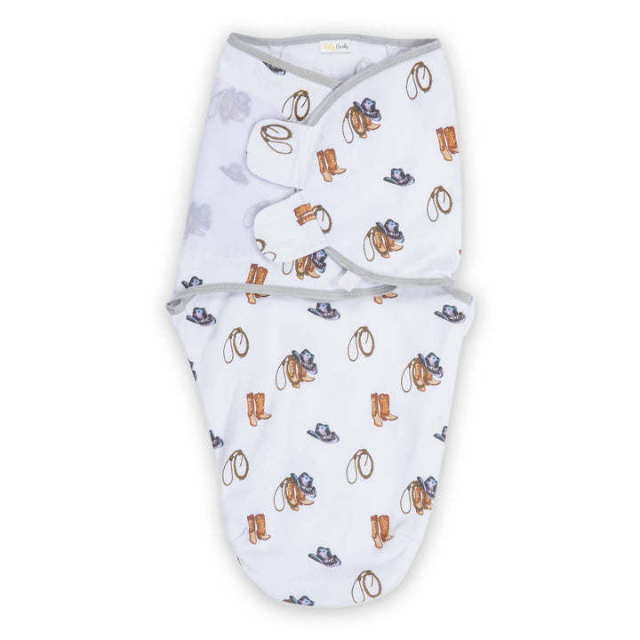 Life Is Better In Boots Baby Sleep Swaddle Organic Cotton: 3-6M