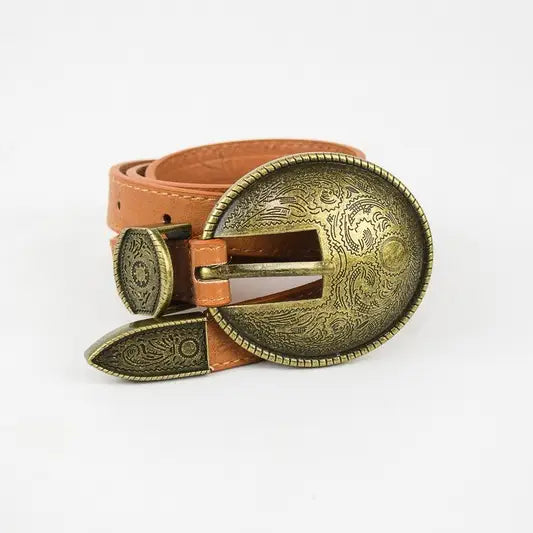 Victoria Vintage Belt *Camel