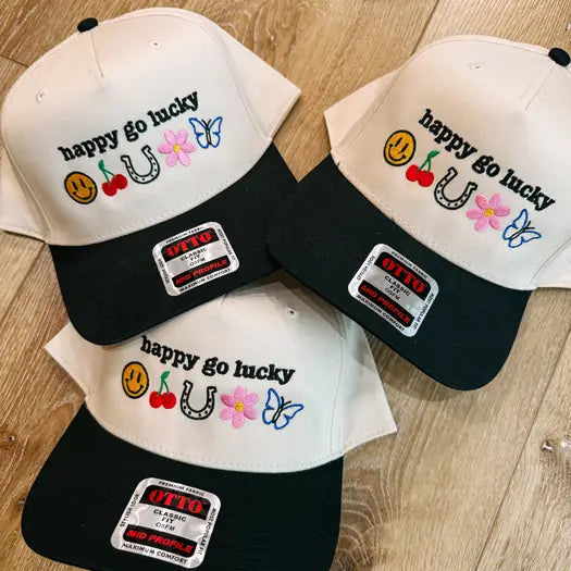 Happy Go Lucky Trucker Hat