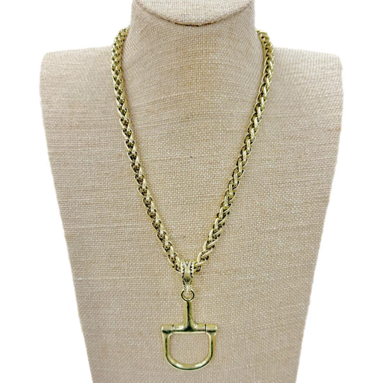 Sawyer Bit Necklace *Gold