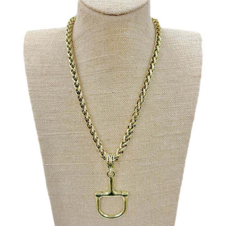Sawyer Bit Necklace *Gold