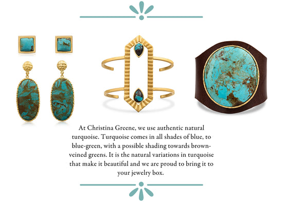 Western Blues Turquoise Cuff