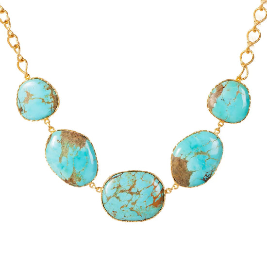 Silverton Statement Turquoise Necklace