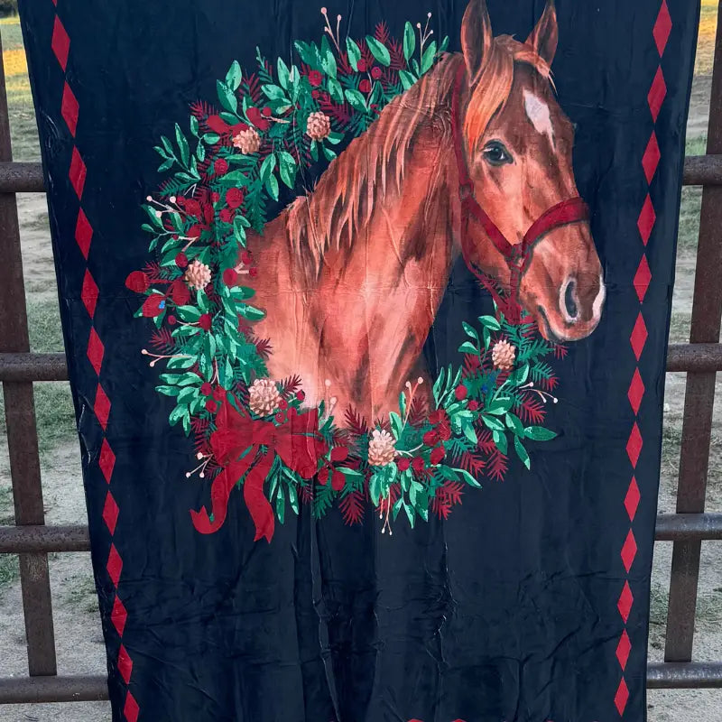Homestead Holly Blanket
