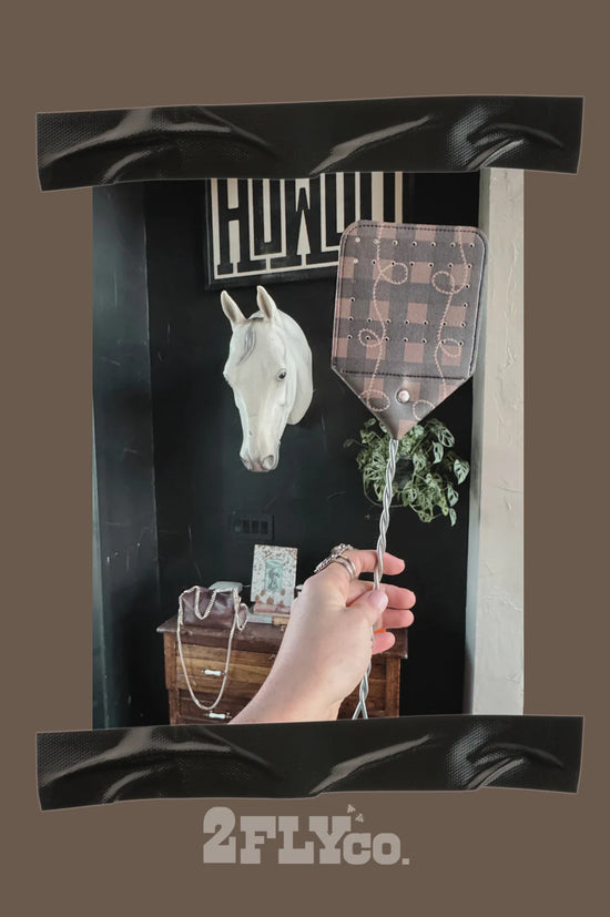 GINGY CHECK FLY swat