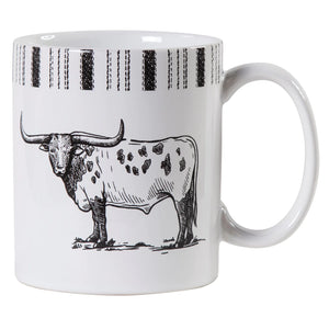 Ranch Life Longhorn Mugs