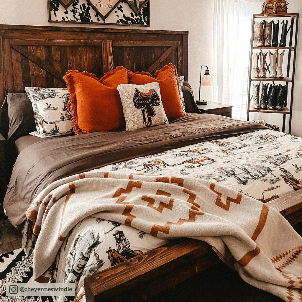Ranch Life Reversible Bedding Set