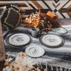 Ranch life Melamine 16PC Dinner Set