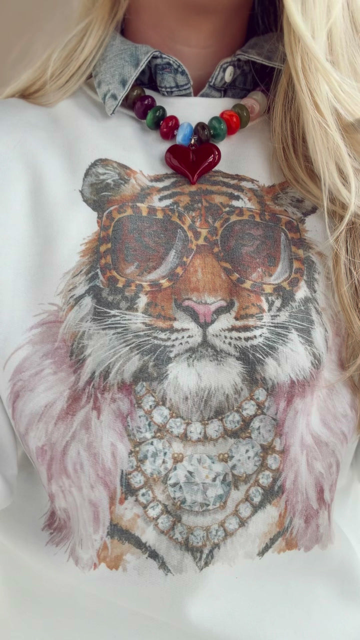 Tiger Glam Sweatshirt