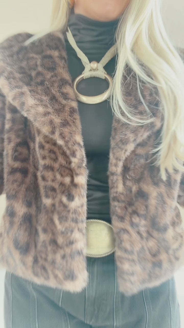 Jersey Fur Coat