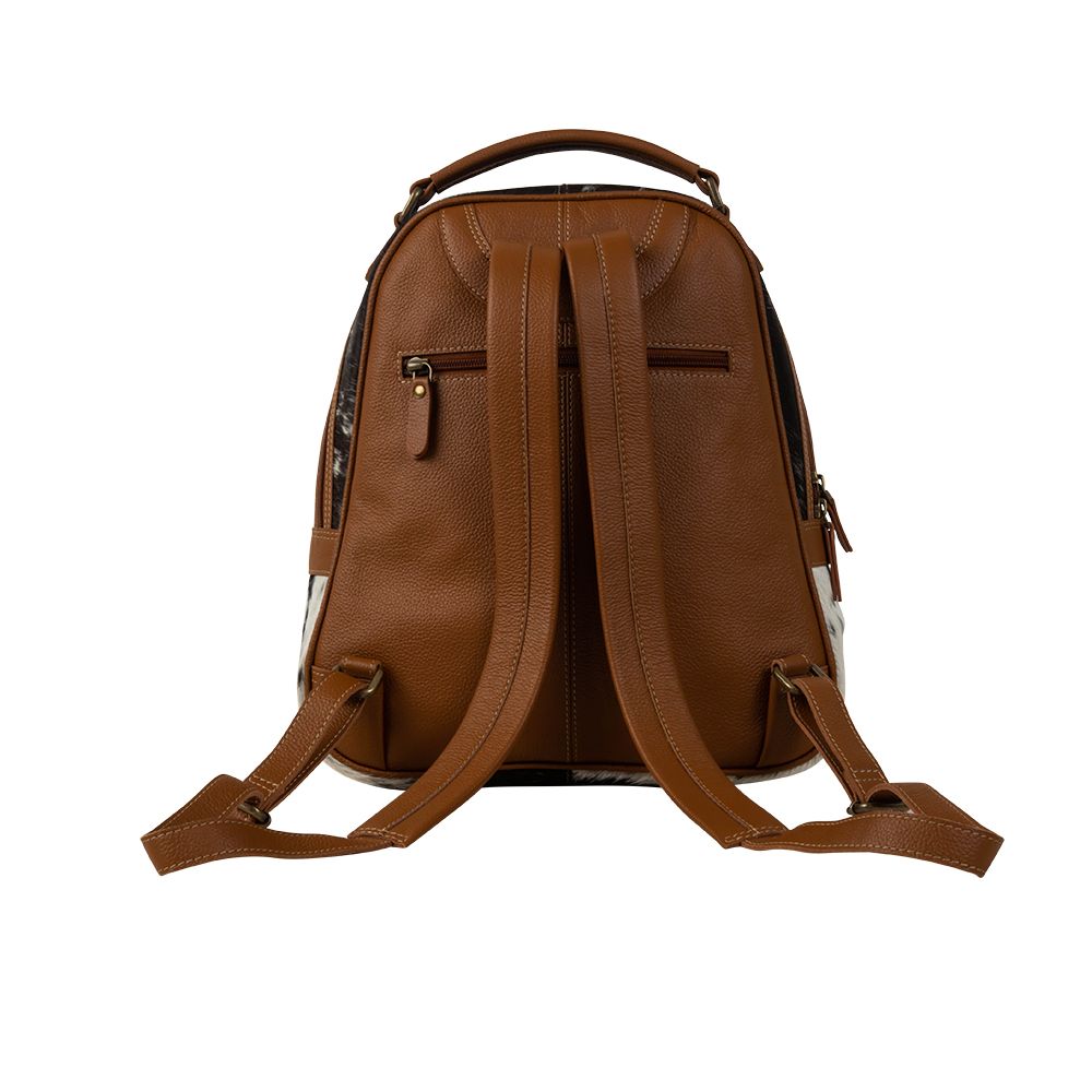 Western Swing Hand-Tooled Backpack Bag