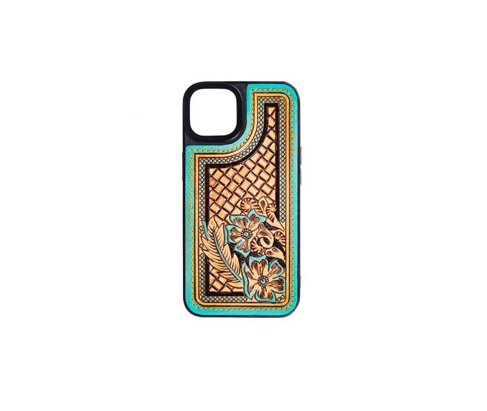 Hand Tooled iPhone case- iPhone 14