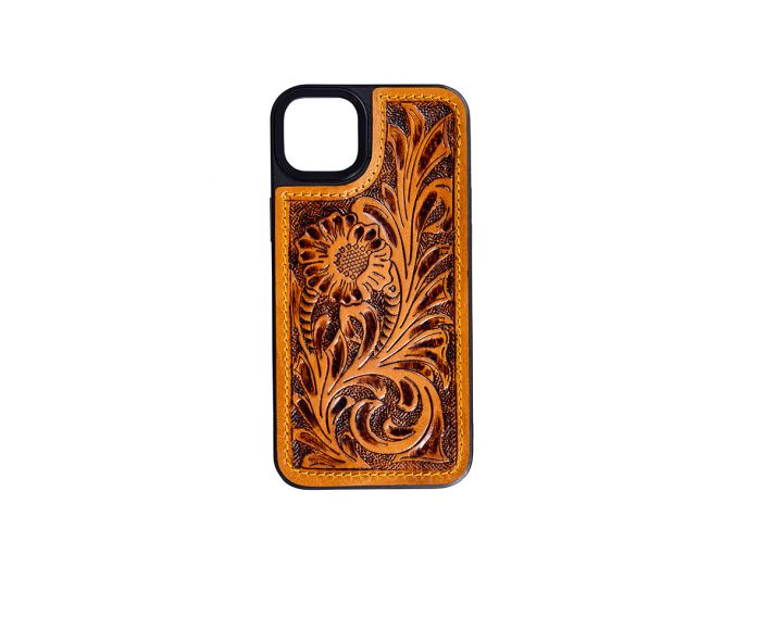 Hand Tooled iPhone Case - iPhone 14 plus