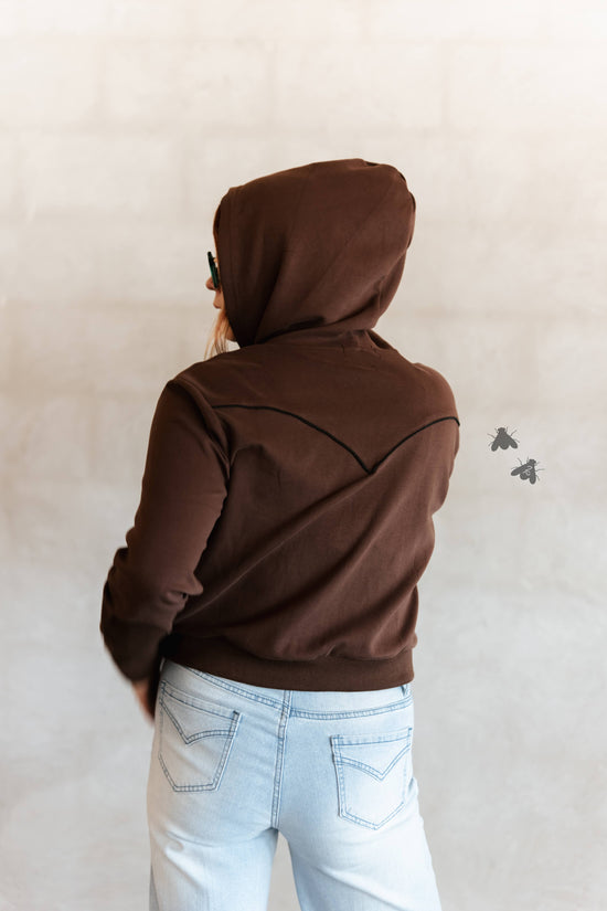 Zip It Up Western Jacket *Mocha