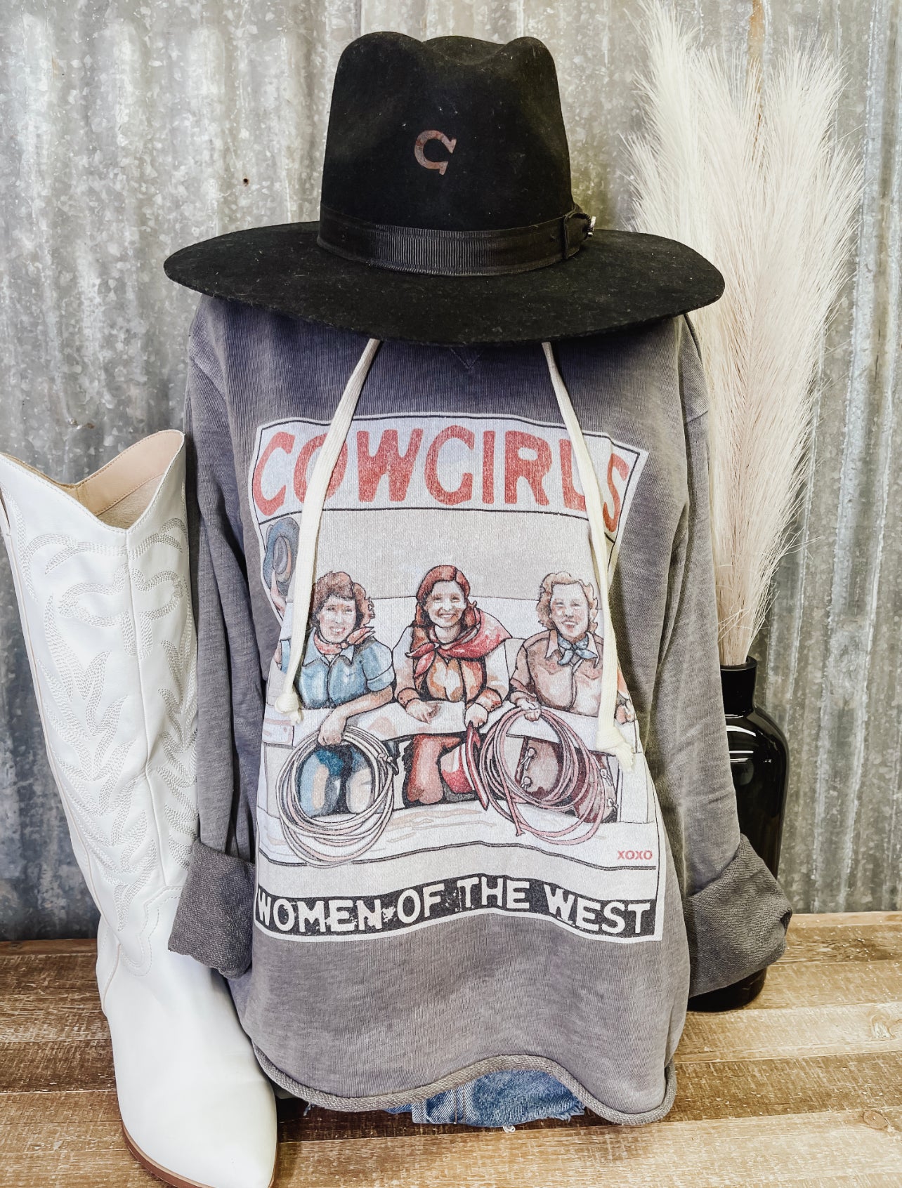 Cowgirls of the West Hoodie